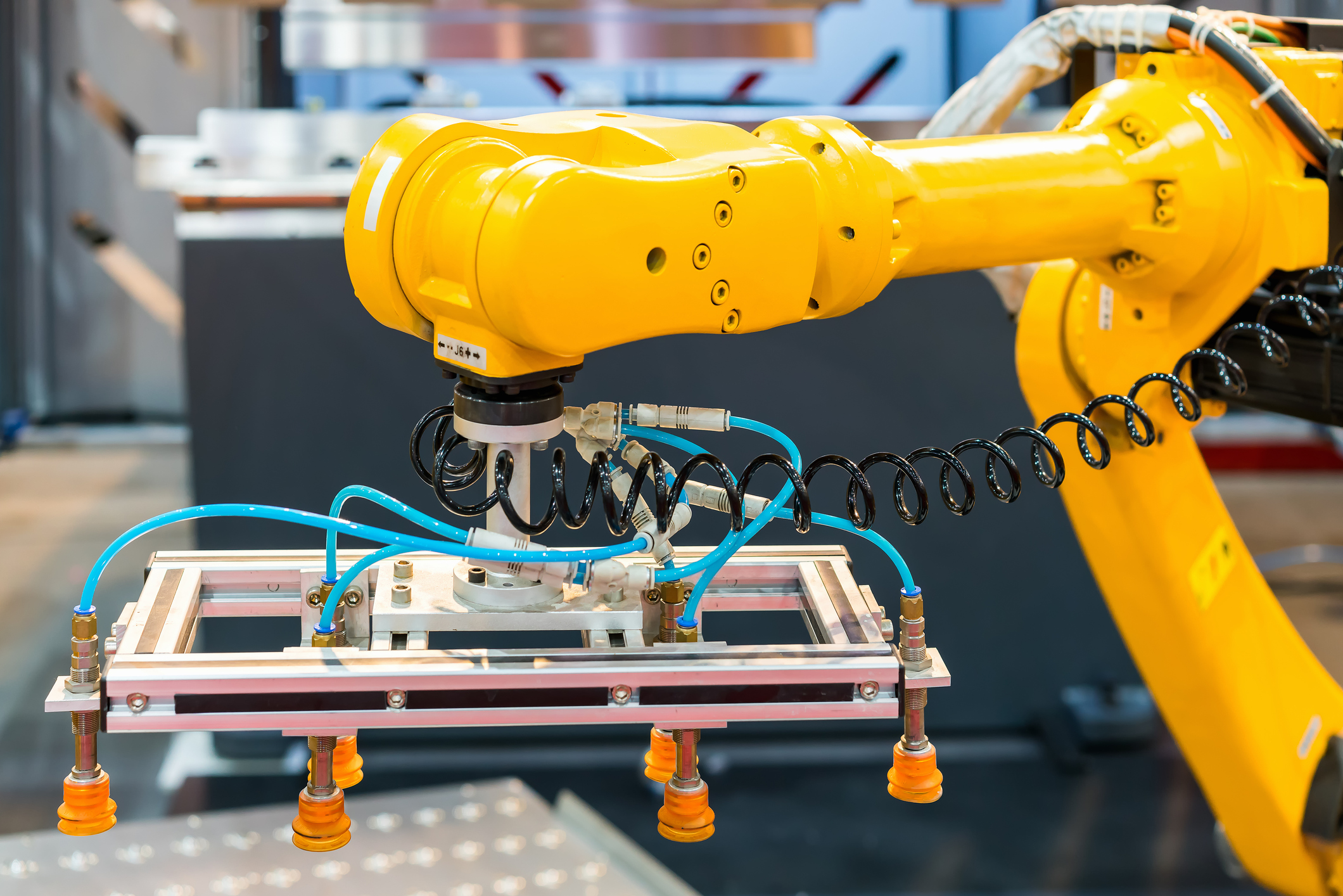 high technology and precision robot arm and automatic vacuum grip for industrial